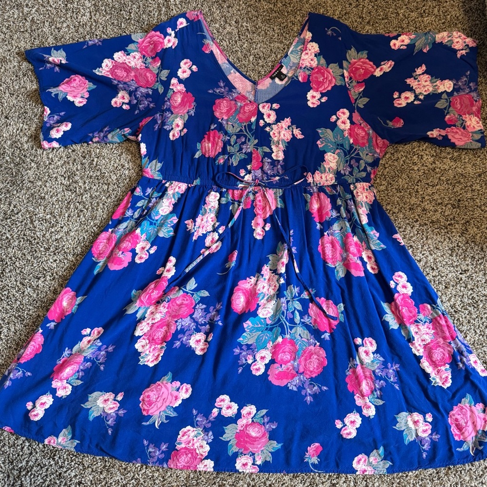 Torrid Floral Mini Dress